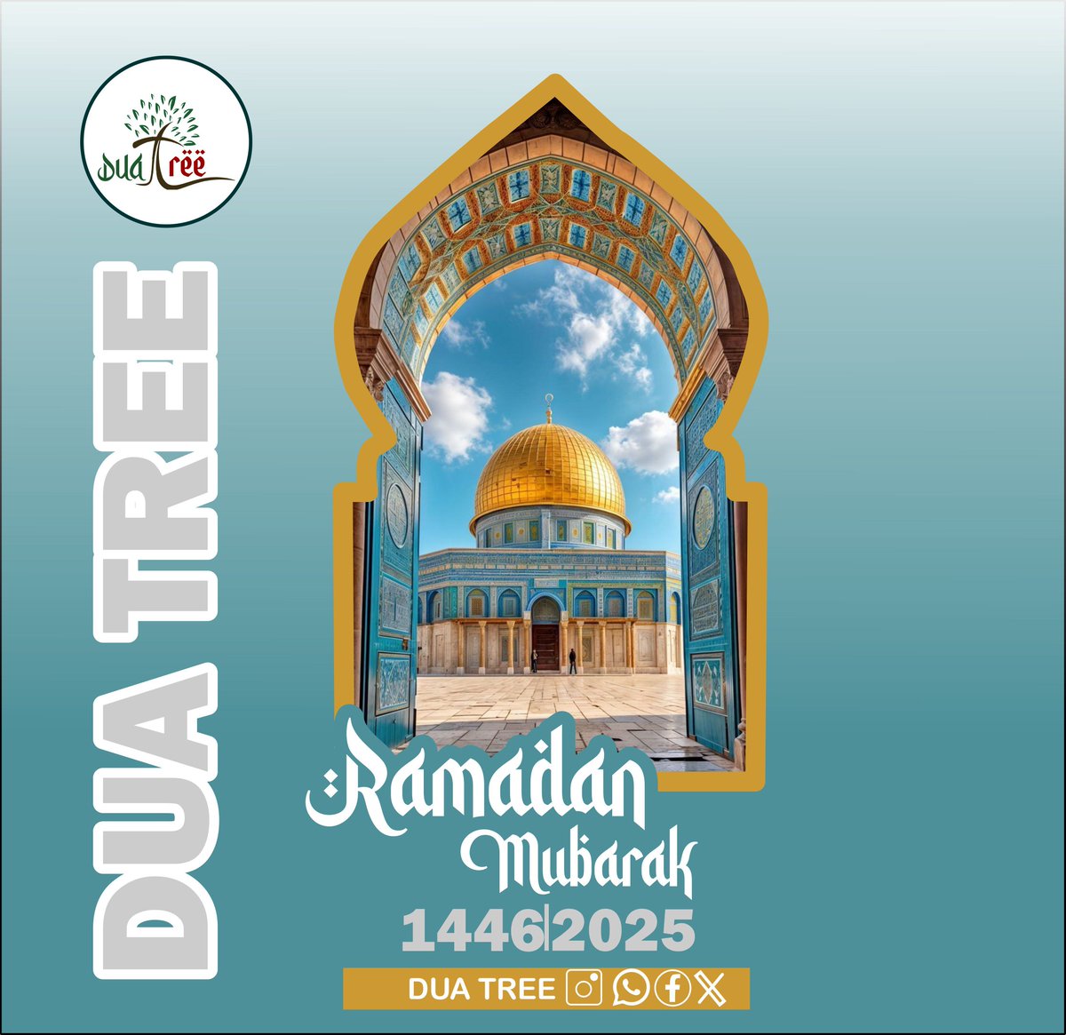 Muhamma09086661's tweet photo. Ramadan Mubarak! 🌙
DUA TREE🌴

As we continue this blessed month, we are excited to share something special with you! *DUA TREE* 

Daily Iftar Updates: We will be updating you every day after Iftar with a new flyer, featuring the perfect Dua for the day. Join us in making these https://t.co/1gcwZe8Wuq