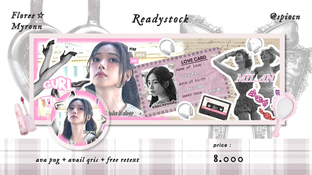 help  repost  yaaa! 
gais  aku  punya  layout  terbaru  dari  karina  bondol  milan,  yang  bisa  langsung  kamu  take  sekarang  >__☆  only  8.000  &amp;  9.000  free  retext  #zonauang