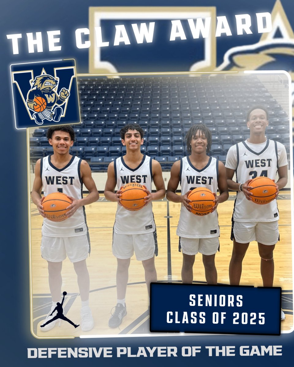 What at night at Wolverine Arena!  Thank you to everyone for showing up and helping send our senior class out with a bang! West finishes the regular season at 18-11 and 9-7 in conference play! #theWESTway