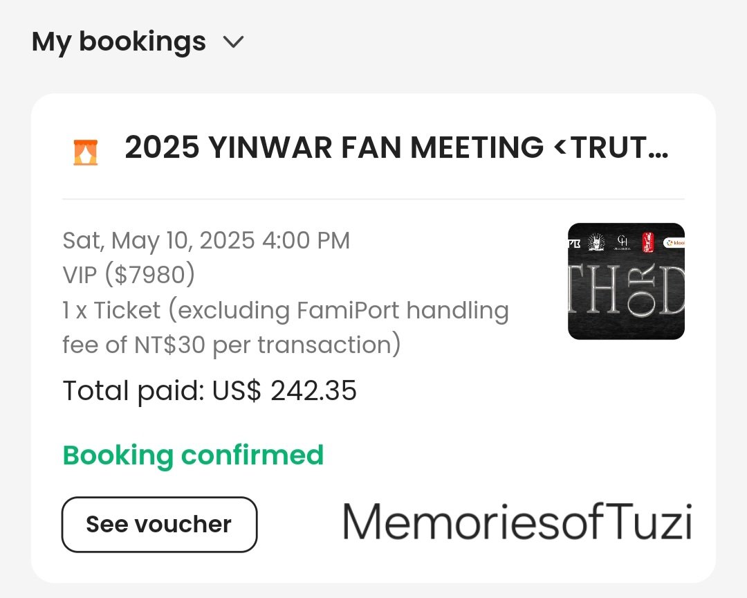 MemoriesofTuzi's tweet image. ในขณะที่เราเข้าหน้าเว็บยังไม่ได้ แต่ร้านกดให้ได้ไวมากกกกก แถมสุ่มที่นั่งได้แถวดีมากกกก ขอบคุณจริงๆค้าบบบบ😭😭😭
#อันยองกดบัตร #aunyonginter