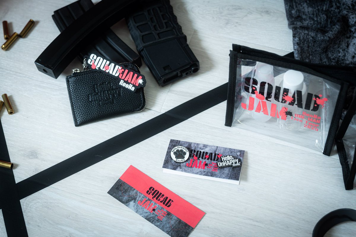 ReoNa “SQUAD JAM” グッズ ケース ReoNa ONE-MAN Live Tour 2025