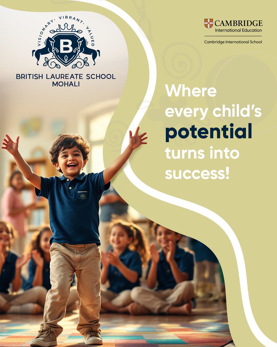 blsmohali's tweet image. The Path to Global Success Begins Here! ​

With an emphasis on academic excellence, personal development, and international exposure, BLS Mohali provides the perfect platform for future leaders. ​

#BLSMohali #CambridgeLearning