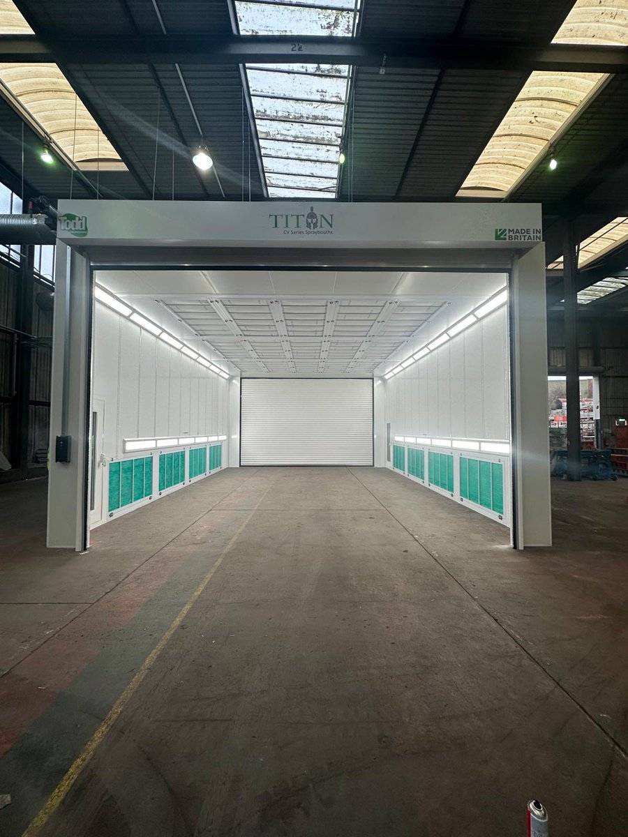 ToddEngineering's tweet image. 🚀 New Titan Spray Booth Installation for a Local Customer! 🚀

We’re proud to have completed another Titan spray booth installation for a local business, right on our doorstep! 

#ToddEngineering #TitanSprayBooth #SupportingLocalBusiness #RefinishingSolutions #TurnkeyProjects
