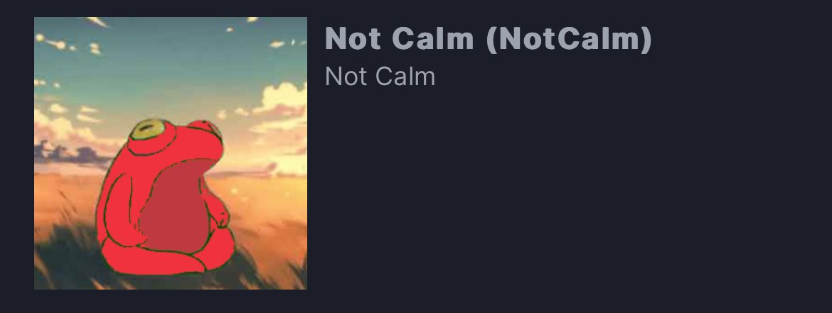0xStevenRe's tweet photo. In fact people are not $CALM . #NOTCALM

CA: FJtYEzYrU7wpvQ4LqvPisvdv14A6vCCXzcds9VMypump https://t.co/y1THENWDCF