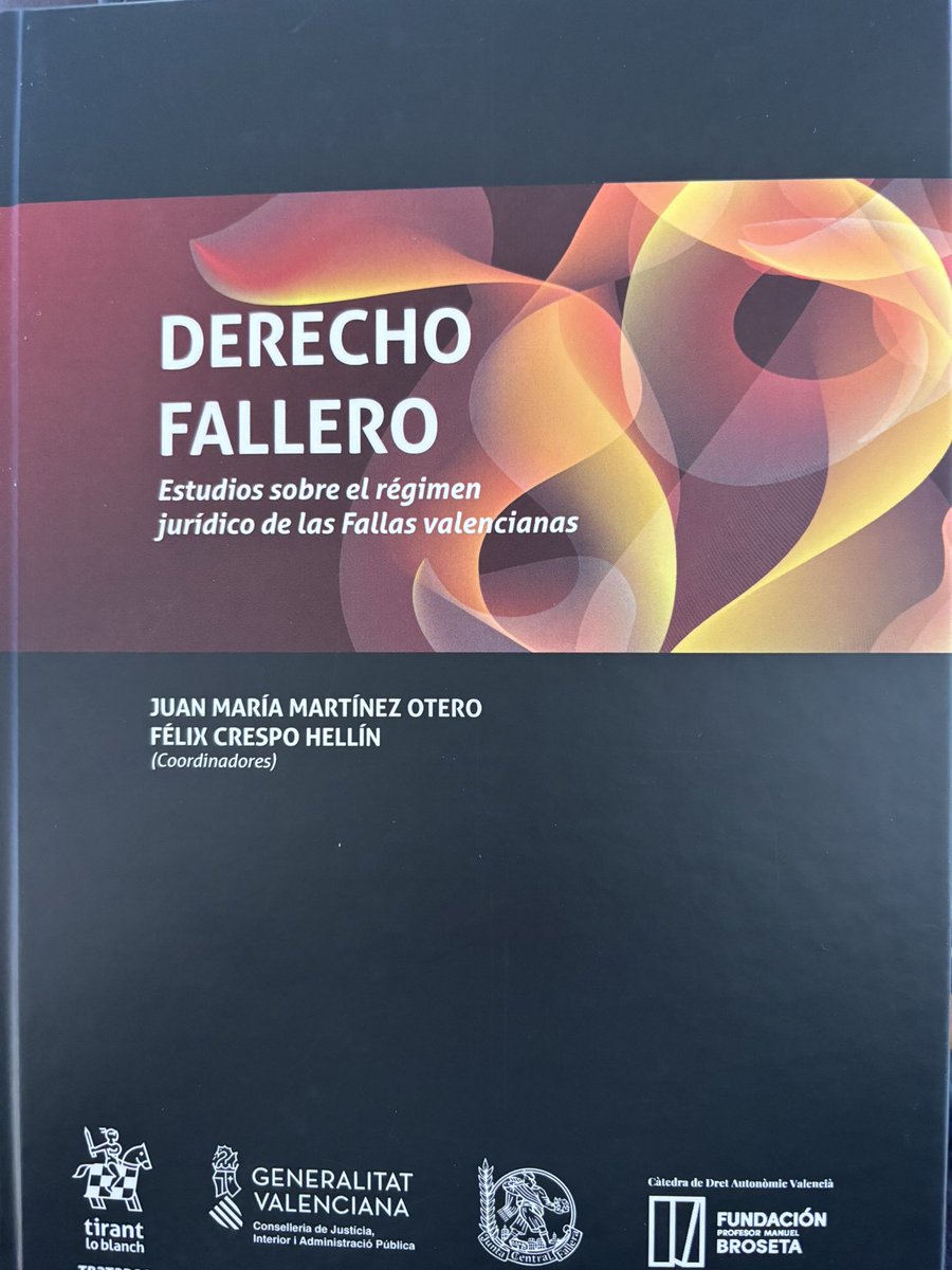 Ahí van 14 trabajos para la reflexión sobre la fiesta fallera. Conclusiones que ojalá aporten debates positivos. Para mí que juristas y profesores de Derecho hayan dado un paso para analizar aspectos importantes de la fiesta, es lo más positivo. A partir de ahí, a construir en +