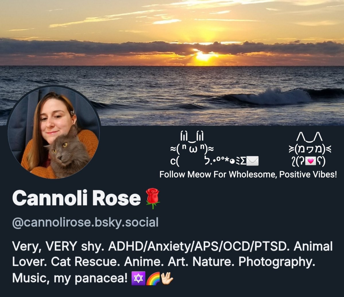 Though I'm not that active on social media, I've been enjoying Bluesky far more than I thought I would. Definitely more so than I have on X over the past two years. And so far: no bots, spam or ads in my feeds/DMs! Feels way more organized too!

#BlueSky ☁️💙☁️