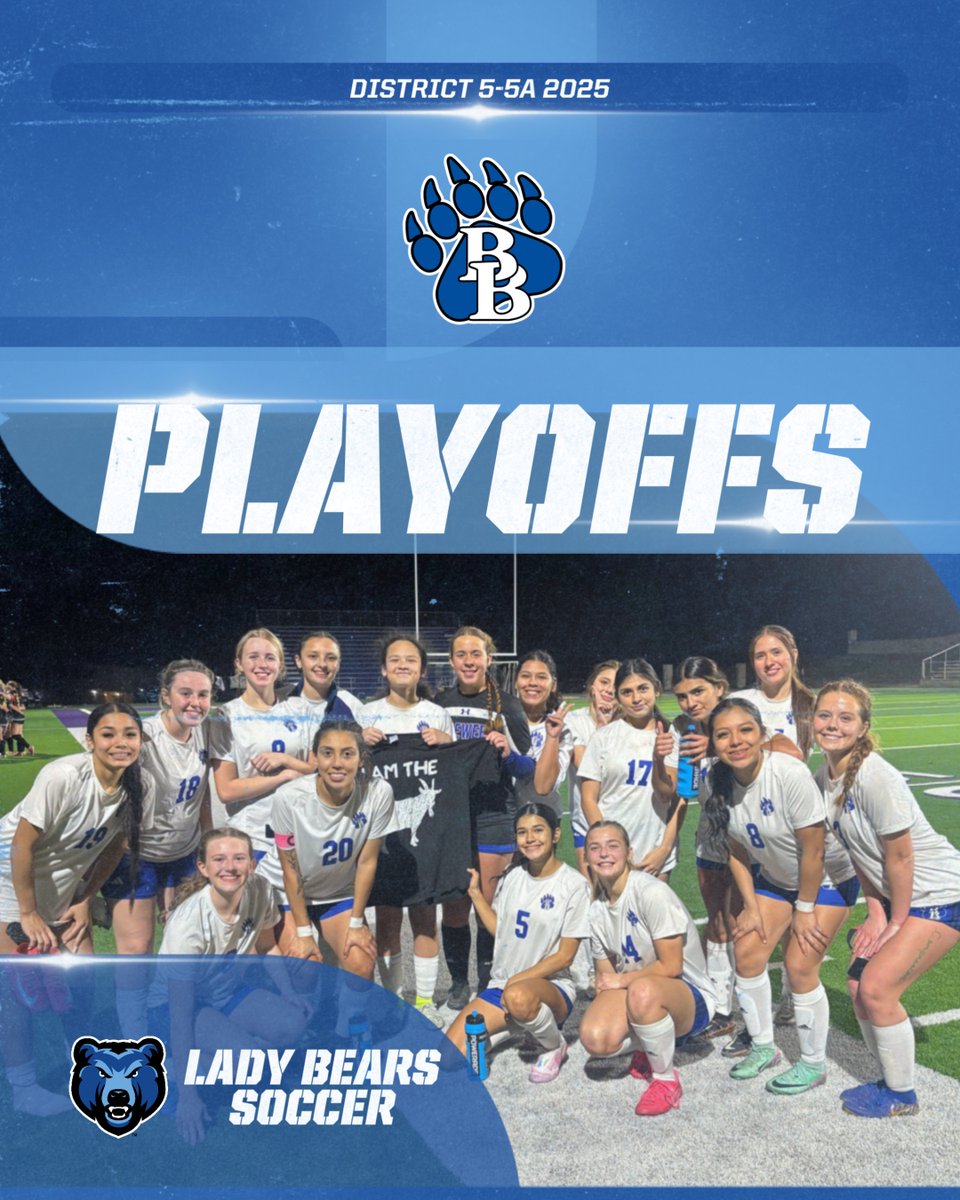 BrewerAthletics's tweet image. With tonight's 3-1 win over Granbury, your @BHSladybears soccer team has clinched a spot in the playoffs for the first time in 11 years!! ๐ปโฝ๏ธ