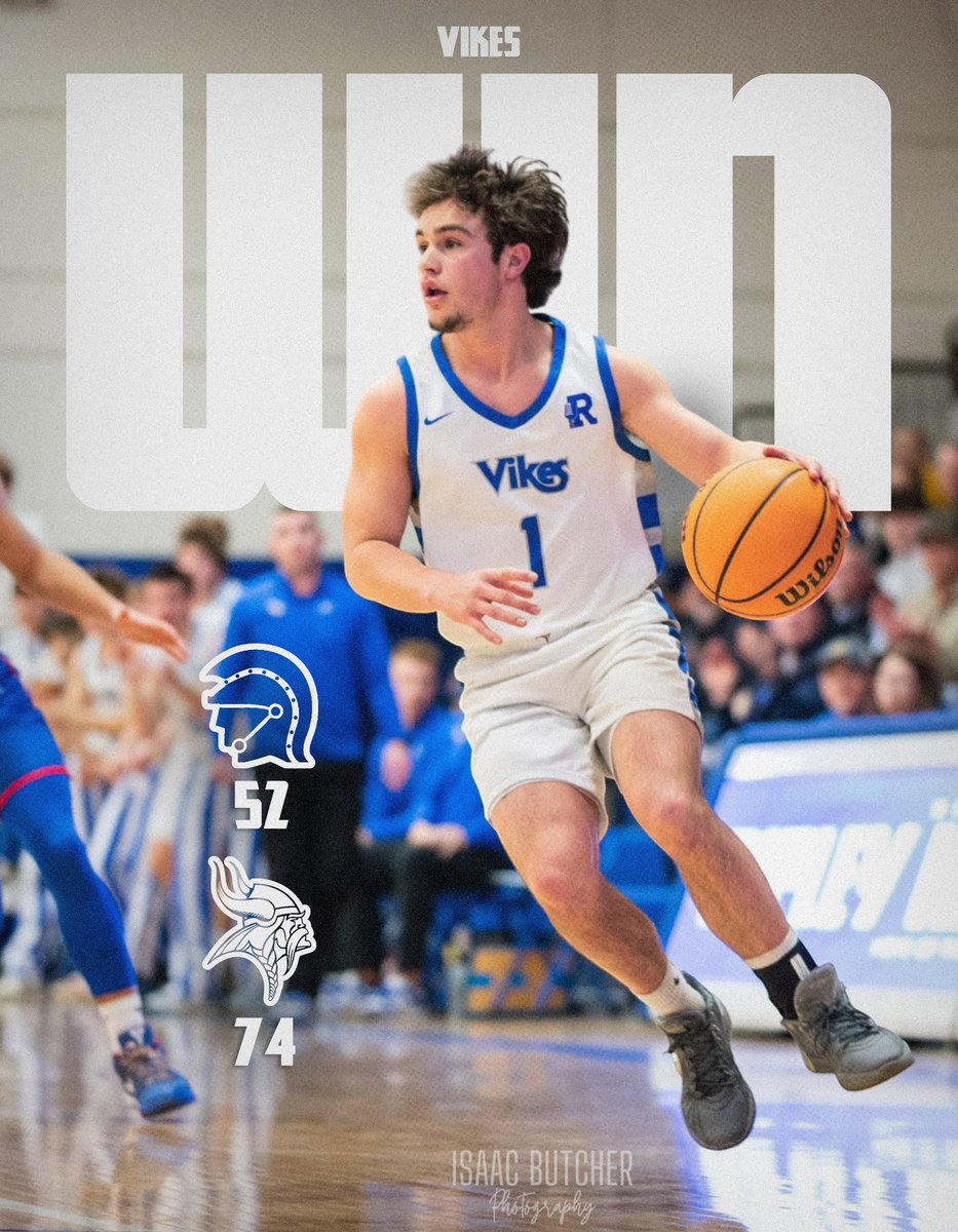 Vikings close out the regular season with a win at Riverside and improve to a 17-5 record. Next game will be at home against Pikeview on March 7th in the 1st round of the Region 3 Class AAA Regional Tournament.

#GoVikes #VikingHoops