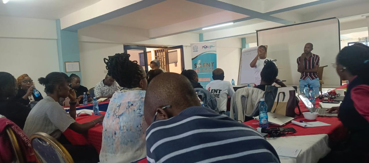 NOFMA2's tweet image. We participated in a 3-day GBV workshop for deaf community under the project #SilentNoMore. The main objective is to provide a platform for deaf community to advocate for their rights and highlight their challenges on matters GBV,Inclusion and empowerment