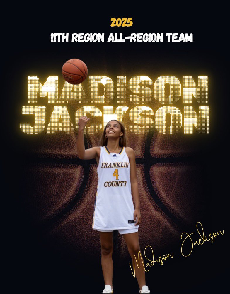 Madison Jackson (@madisonjac56434) on Twitter photo Thank you all for seeing my potential and selecting me for all region team
<a href="/LadyFlyerHoops/">Lady Flyers</a> <a href="/Coachthack/">Joey Thacker</a> <a href="/LadyVisionHoops/">Girl's Vision Elite</a> <a href="/FrankJackson/">Frank Jackson</a> Thank you all for seeing my potential and selecting me for all region team
<a href="/LadyFlyerHoops/">Lady Flyers</a> <a href="/Coachthack/">Joey Thacker</a> <a href="/LadyVisionHoops/">Girl's Vision Elite</a> <a href="/FrankJackson/">Frank Jackson</a>