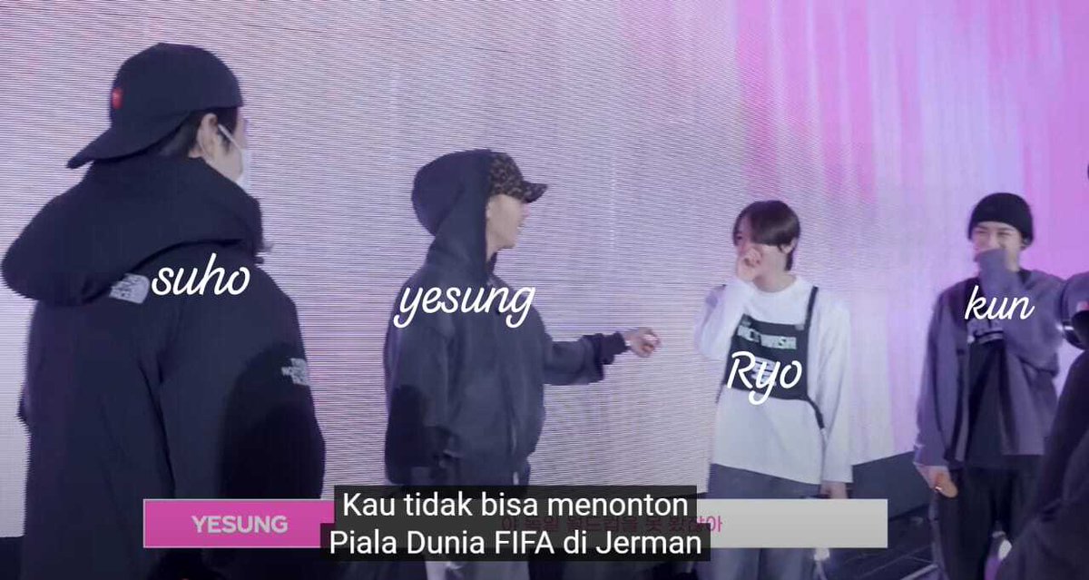 starfess's tweet photo. -star INI LUCU BGT, jadi ceritanya disitu yesung suju, suho exo, kun wayv lagi gibahin ryo nctwish lgsg didepan orangnya krn pd kaget klo dia 07line😭🙏🏼 https://t.co/JfTe6BMD27