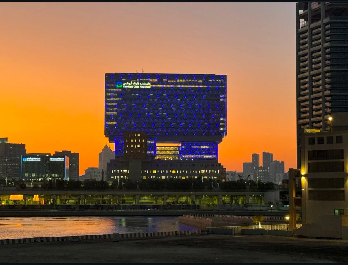 Proud to work at this great hospital which is about to celebrate 10th Anniversary and has recently been voted number #1 Hospital in UAE and in top 200 in the world by Newsweek! #clevelandclinicabudhabi