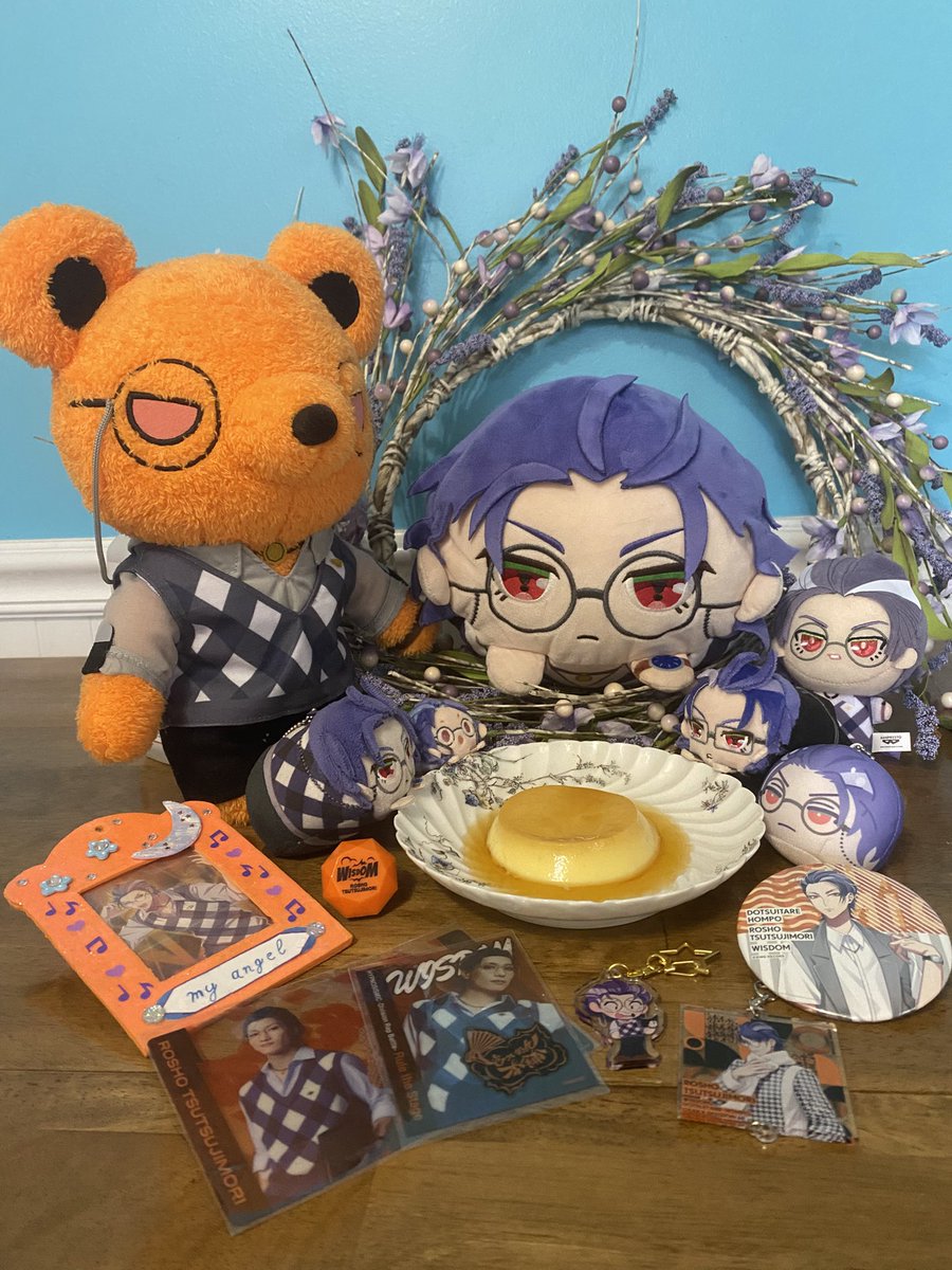 pinksugarknight's tweet image. happy birthday, rosho❣️ i love you so so so much. you inspire me, make me laugh, and help me feel hopeful! 🩵 i made pudding for the very first time to celebrate this year. i hope you like it! 🥰 盧笙の全てが大好き!おめでとう🎉🍻 #躑躅森盧笙誕生祭2025 #躑躅森盧笙生誕祭2025