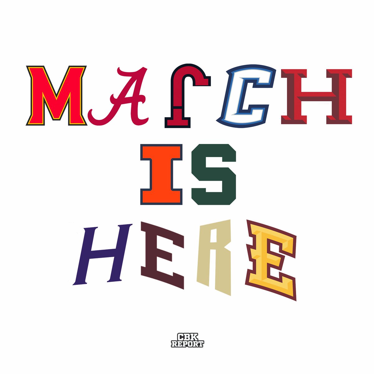 THIS. IS. MARCH. 🍀