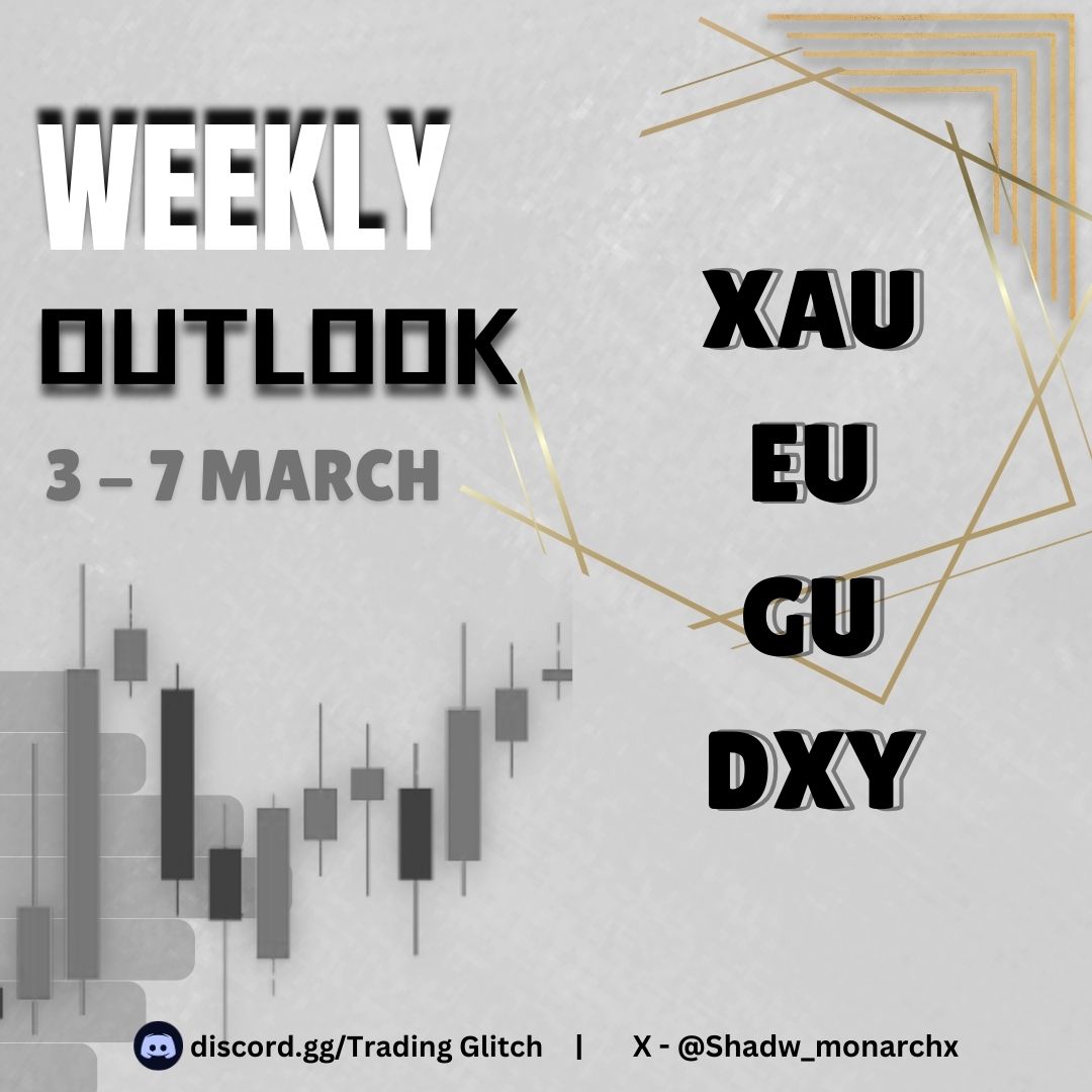 shadw_monarchx's tweet photo. Weekly Outlook

a thread 🧵

( $GOLD , $EU , $GU , $UJ  &amp; $DXY ) https://t.co/e1hdGPPdb7