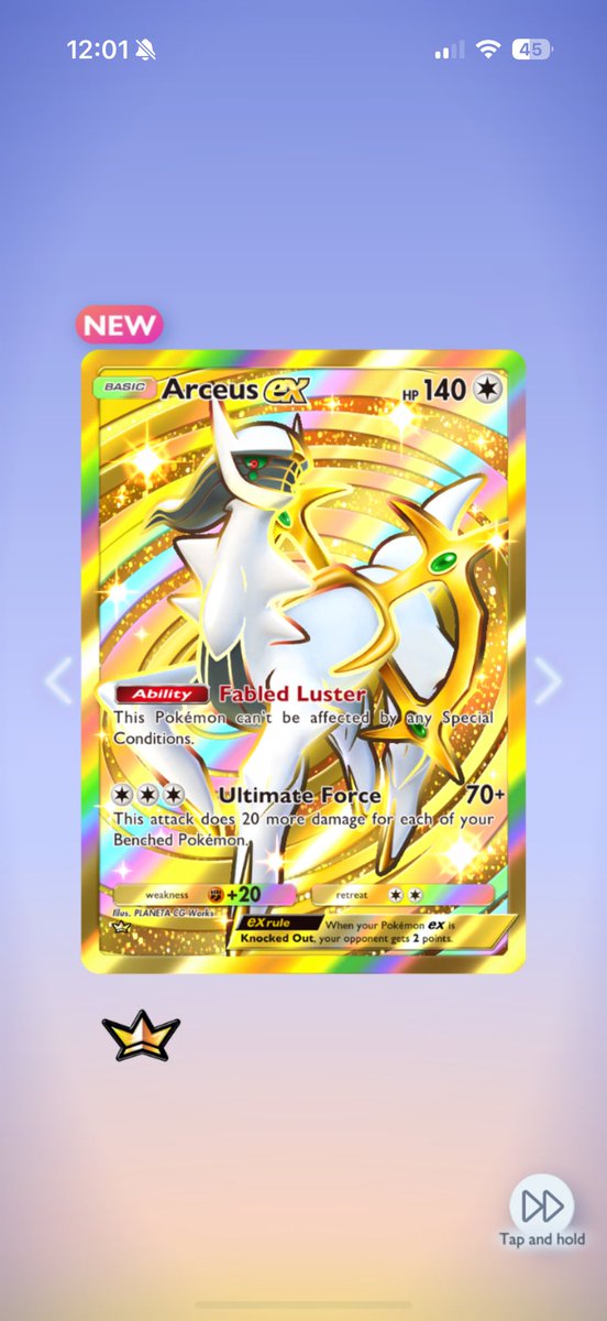 No way!!! Just pulled GOLD ARCEUS EX 
🤩🤩🤩🤩