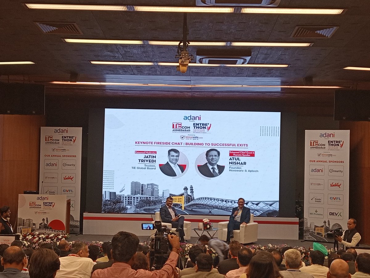 Satya Mehta | FoodTech (@satyamehta14) on Twitter photo At <a href="/tieahmedabad/">TiE Ahmedabad</a> Entrethon at <a href="/ama_ahmedabad/">Ahmedabad Management Association</a>
With veteran Kachchhi Entrepreneur Atul Nishar Sir & <a href="/jatintrivedi/">Jatin Trivedi</a> At <a href="/tieahmedabad/">TiE Ahmedabad</a> Entrethon at <a href="/ama_ahmedabad/">Ahmedabad Management Association</a>
With veteran Kachchhi Entrepreneur Atul Nishar Sir & <a href="/jatintrivedi/">Jatin Trivedi</a>