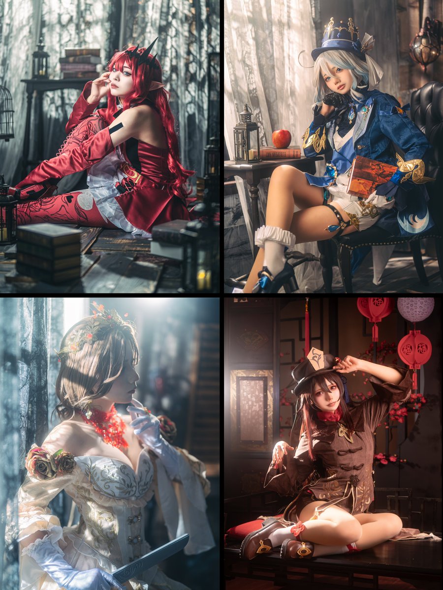 Furu_Camera's tweet image. #自己紹介に無言で4作品のコスプレどうぞ