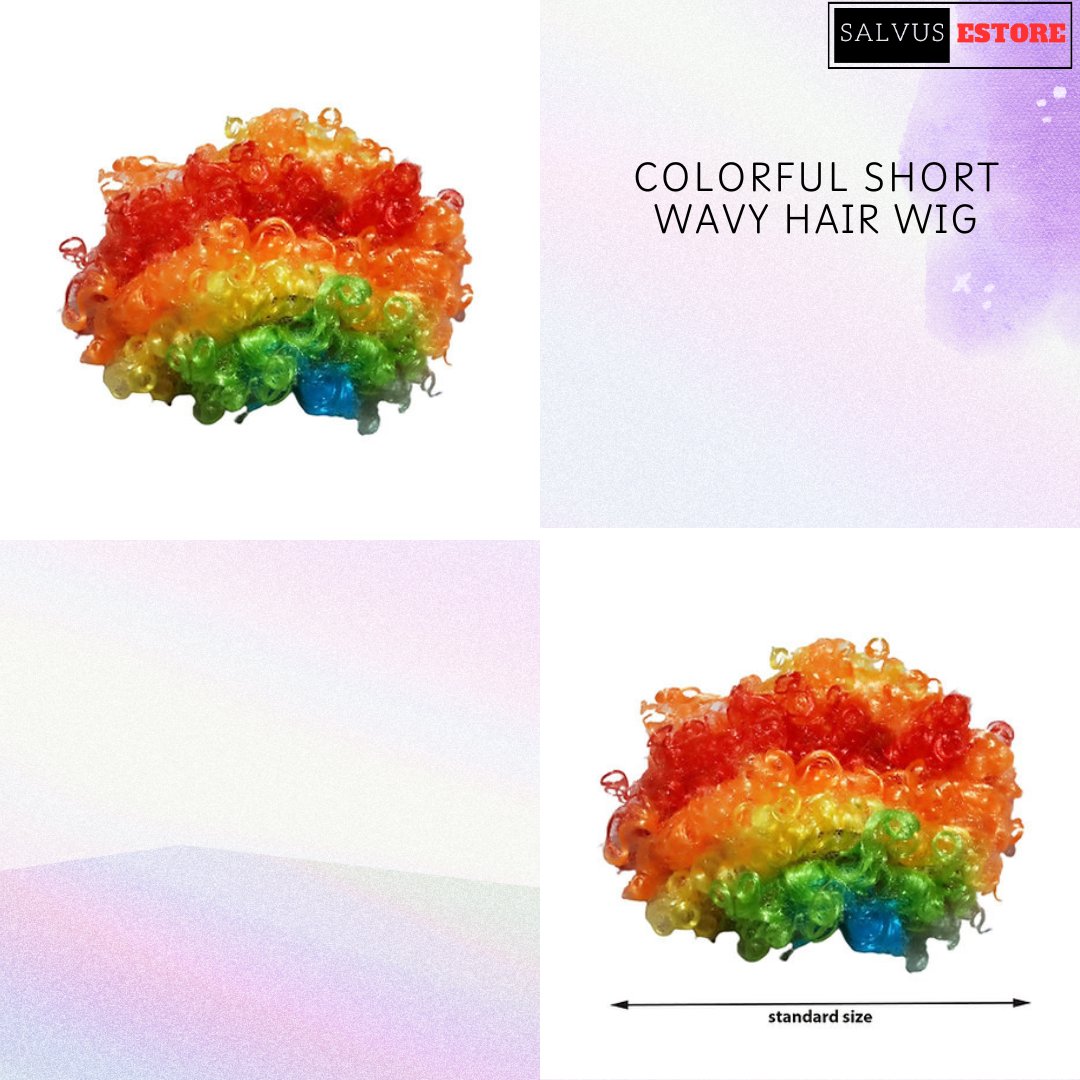 salvusestore's tweet image. Order Now : salvusestore.com/product-page/s…
Get a bold and stylish makeover with our Colorful Short Wavy Hair Wig! Made from high-quality.
#ColorfulWig #WavyHairGoals #InstantMakeover #CosplayWig #StyleOnFleek #oredernow #salvusestore #orderonline