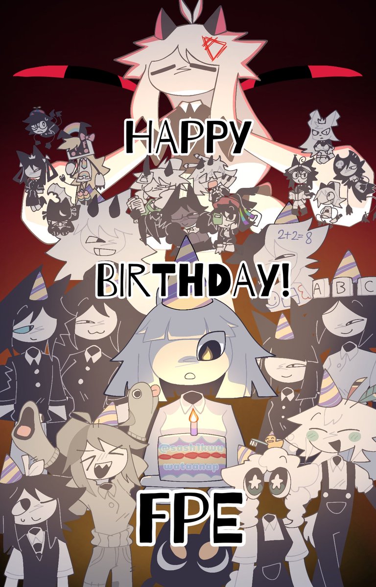 idkidkidk4wha's tweet photo. HAPPY 1ST ANNIVERSARY OF FPE!!🎂🫀💕💟

I'm so happy fpe turned 1 year old! It took me VERY VERY long time to draw, and finally I post it here💟

Thank you Katie🫀💟

#FPE #fundamentalpapereducation #KATIEVERSE #Katie #1stAnniversary #fanart #artwork https://t.co/xt9VkjrVto