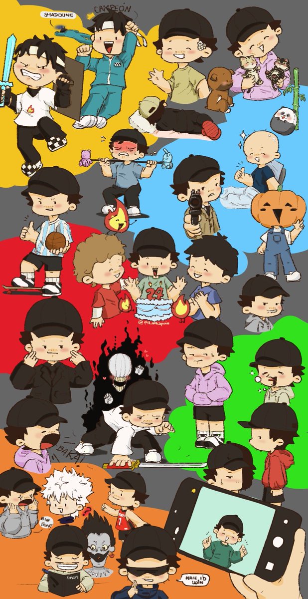 poll_eee's tweet image. happiest of birthdays to the birthday boy!!! 🥳🧡
#sapnapfanart #sapnap