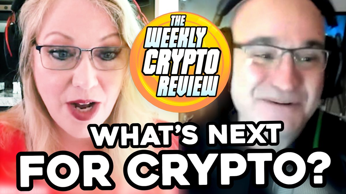 predictionsbysj's tweet photo. If you're looking for guidance on the most recent crypto market downturn, make sure you join me and my co-host blockchain pro MooAnt on this week's Crypto Review tomorrow.

We'll be covering the current market CRAZINESS going on and everything else happening, too.

Looking forward to seeing my peeps there!!