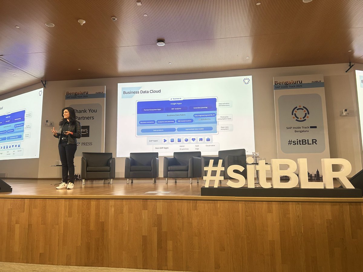 _pvn_pavan's tweet image. First #sitBLR of 2025 kicked off with an inspiring keynote by @gangadharansind talking about AI , AI agents, data and applications, followed by engaging panel discussion featuring customers and partners
#sapcommunity #BusinessDataCloud #BusinessAI #Joule #CustomAI…