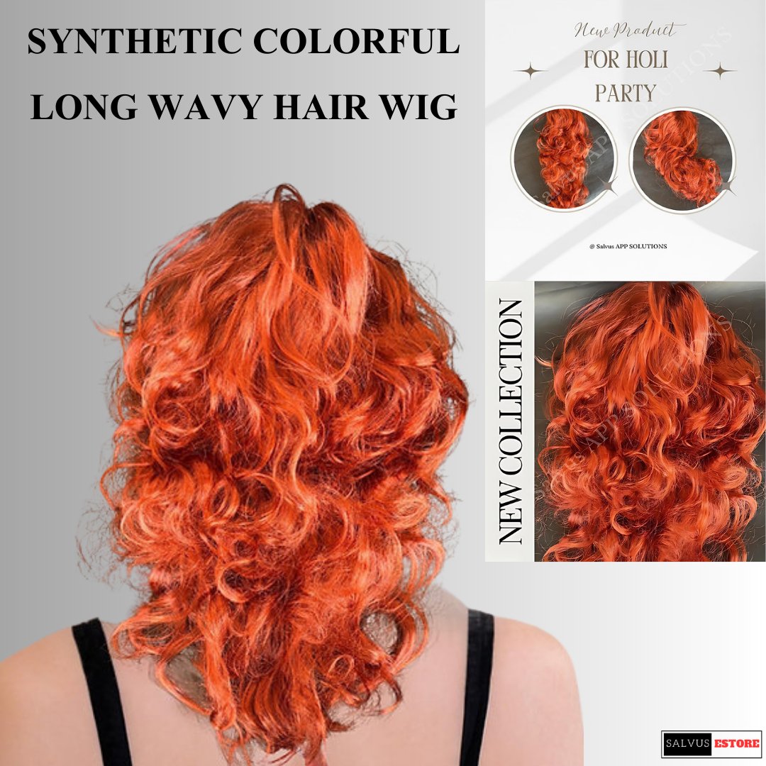 salvusestore's tweet image. 🌈💁‍♀️Our Synthetic Colorful Long Wavy Hair Wig is the perfect way to add bold, vibrant color to your style!🎉✨

🛒 Shop Now: salvusestore.com/product-page/s…

#Holi2025 #ColorfulWig #LongWavyHair #BoldAndColorful #WigStyle #HoliVibes #FashionWig #Salvusestore