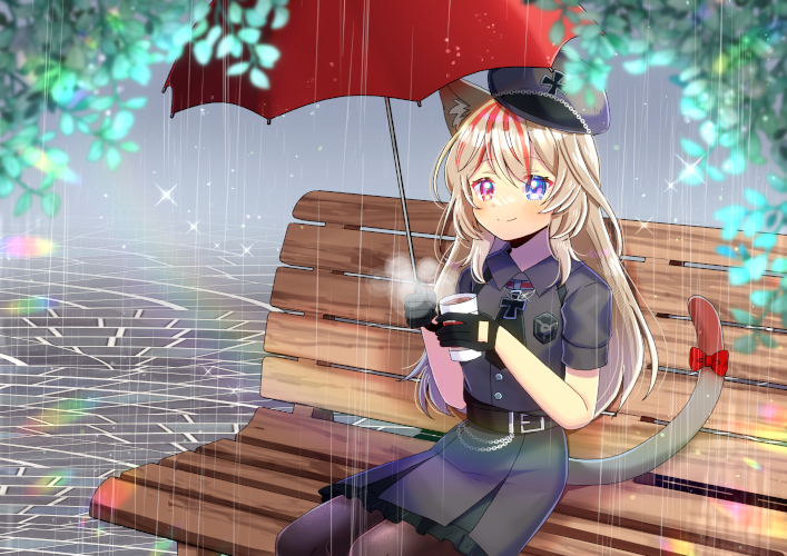 「Focke Wulf 190 German(#FtwTommygun)さんのOC」|ヒヨヨ@skeb募集中のイラスト