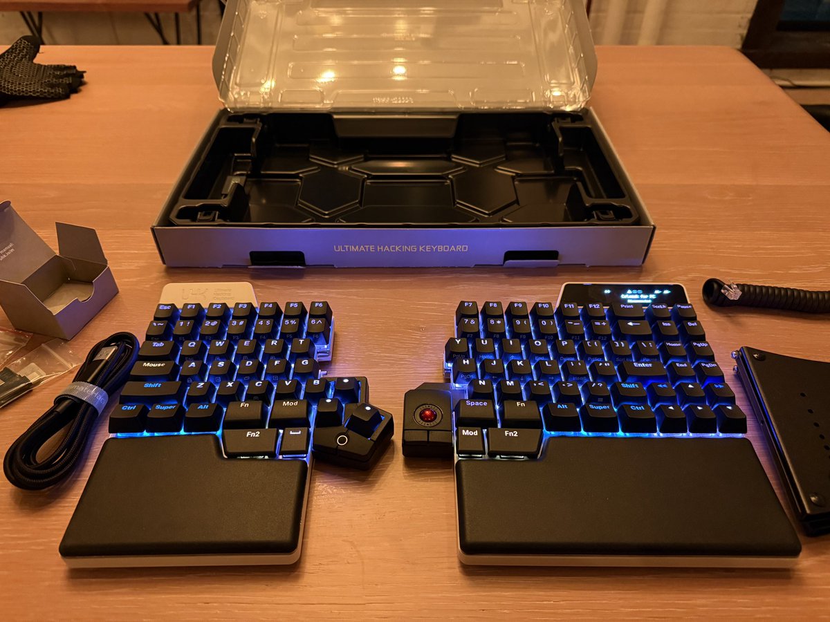ben g🥦 (@0thernet) on Twitter photo i couldn't resist getting the <a href="/UltHackKeyboard/">Ult. Hack. Keyboard</a> v2 even though i'm perfectly happy with my v1... no regrets, it is a thing of beauty i couldn't resist getting the <a href="/UltHackKeyboard/">Ult. Hack. Keyboard</a> v2 even though i'm perfectly happy with my v1... no regrets, it is a thing of beauty