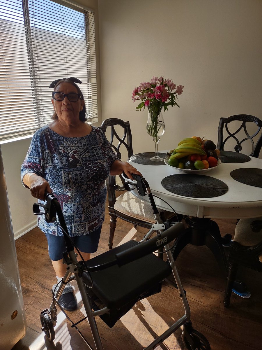 squirtlechele's tweet photo. Please RT! This is Alba Barillas, she loved to dance, sing and laugh with her loved ones but after being diagnosed with osteoporosis, her health started to decline. Within a year, she was bed bound, declined to eat, and landed in hospice care. (1/2) https://t.co/bNHgifUZu2