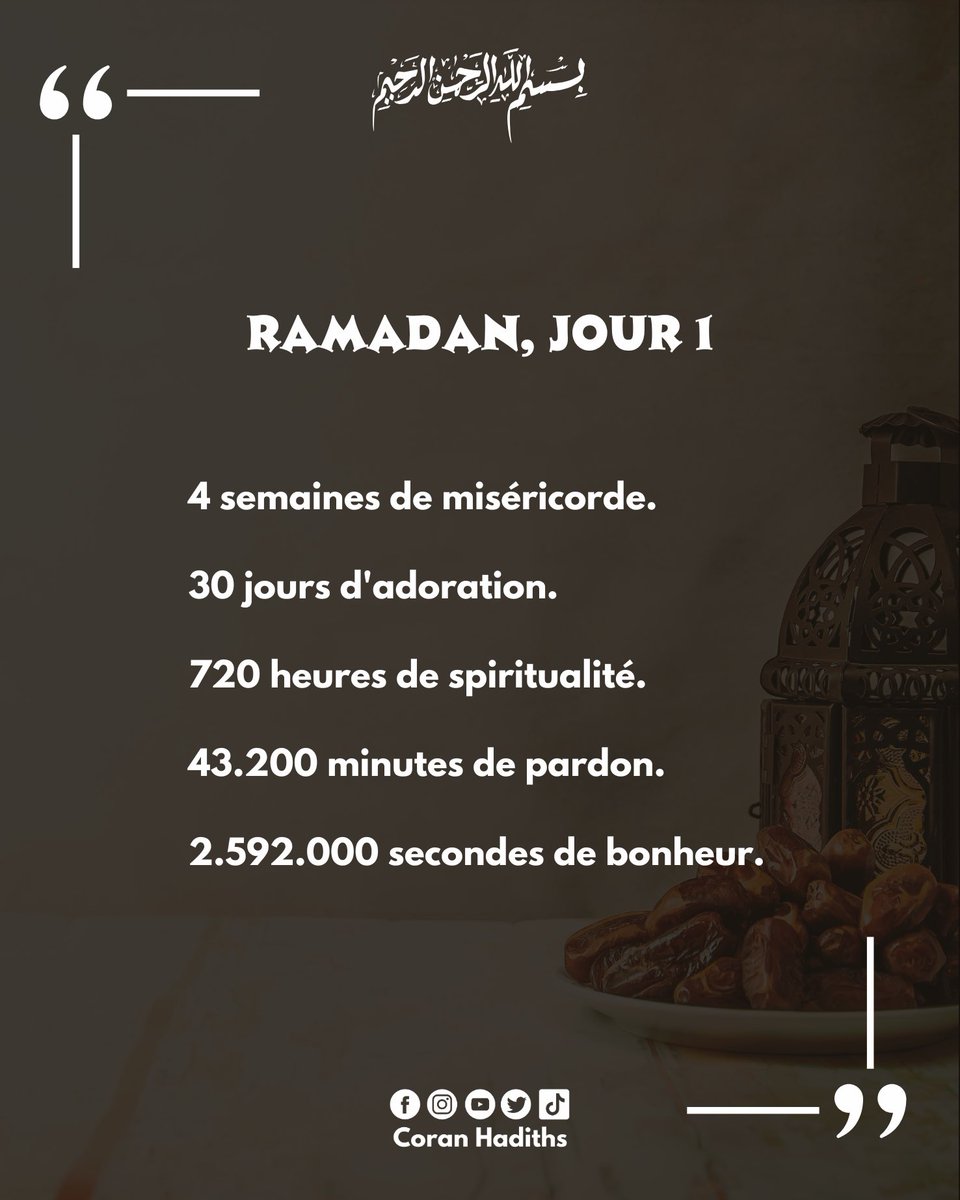 coran_hadiths's tweet image. Ramadan Mubarak ☪️❤️