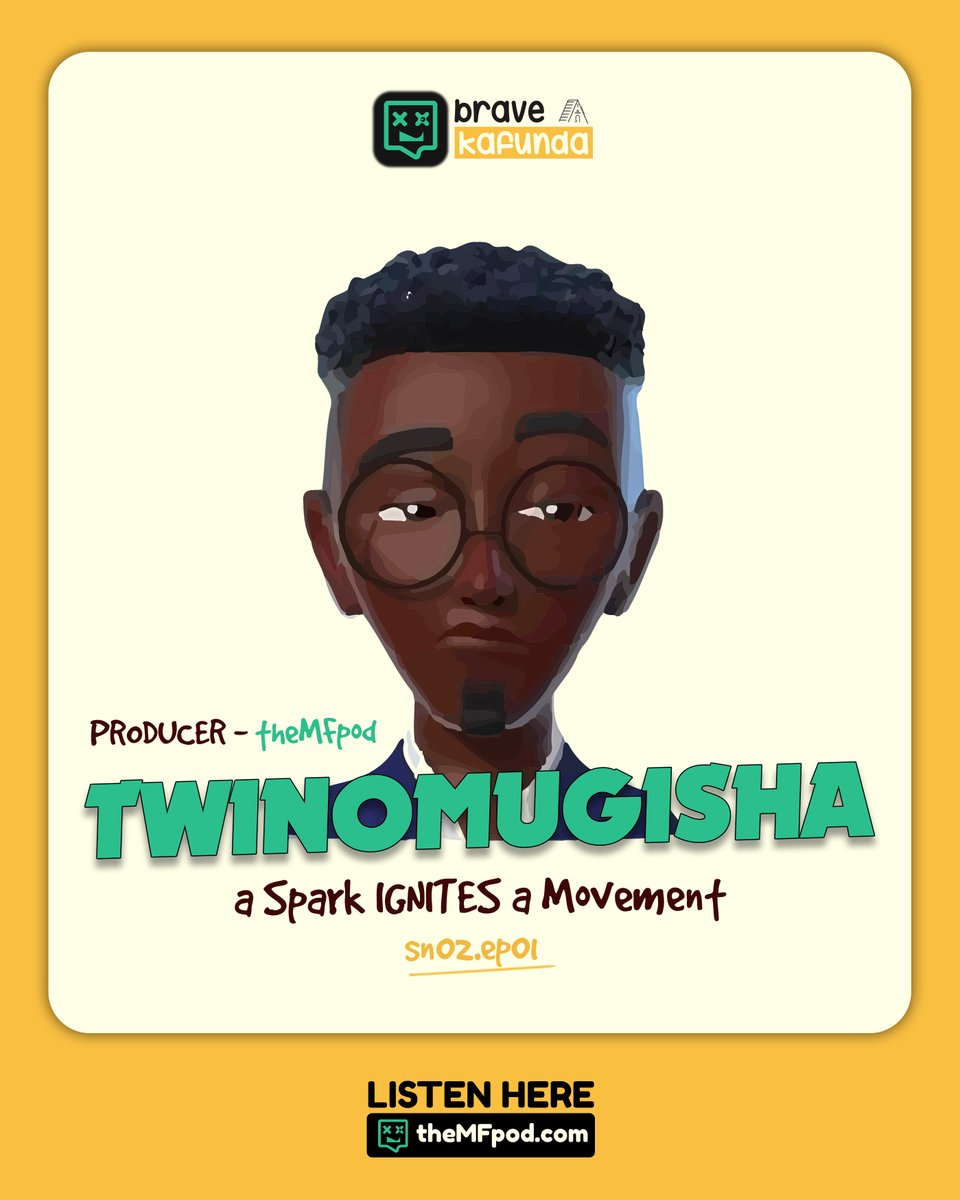 theMFpod_'s tweet image. When a Spark Ignites a Movement" – Dive into the MuFrame Podcast journey from late-night ideas to a creative revolution in Uganda.
Discover our highs, lows, and everything in between. Listen at themfpod.com and join the movement!