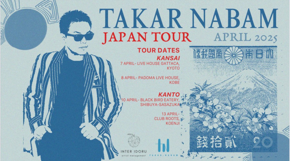 ๐๐๐ค๐๐ซ ๐๐๐๐๐ฆ (@takar_nabam) on Twitter photo Iโm beyond thrilled to announce my first ever tour to Japan!๐ฏ๐ต Iโve always wanted to do this, and Iโm extremely grateful to the universe for finally hearing me out! ๐Shout out to <a href="/interidoru/">InterIdoru/A.Peredo</a> and to @musicbridgetokyo for sorting out these partner performances. โจโค๏ธ Iโm beyond thrilled to announce my first ever tour to Japan!๐ฏ๐ต Iโve always wanted to do this, and Iโm extremely grateful to the universe for finally hearing me out! ๐Shout out to <a href="/interidoru/">InterIdoru/A.Peredo</a> and to @musicbridgetokyo for sorting out these partner performances. โจโค๏ธ