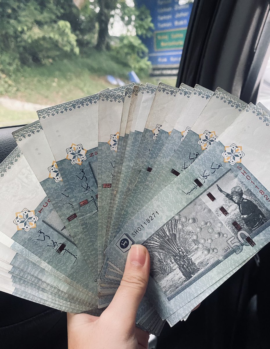 semoga duit raya tahun ni banyak macam ni 🥰🫶🏻