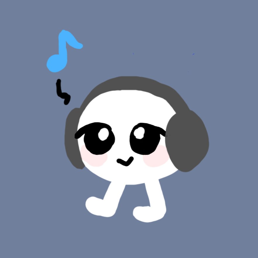 bald and vibing ... listeming to wheres waldo audiobook