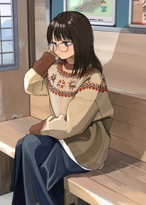 最近イラストを投稿してないので、気に入ってる過去絵を投稿して描いてる風を装います 