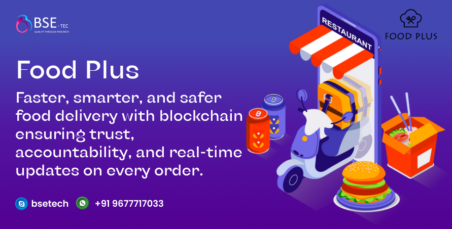 BSEtech's tweet image. Food Plus - Faster, smarter, and safer food delivery with blockchain ensuring trust, accountability, and real-time updates on every order.
doordashclone.bsetec.com
#Doordashclonescript #Doordashclone #Fooddeliveryscript
#onlinefooddeliveryapp #OnlineFoodDeliveryScript