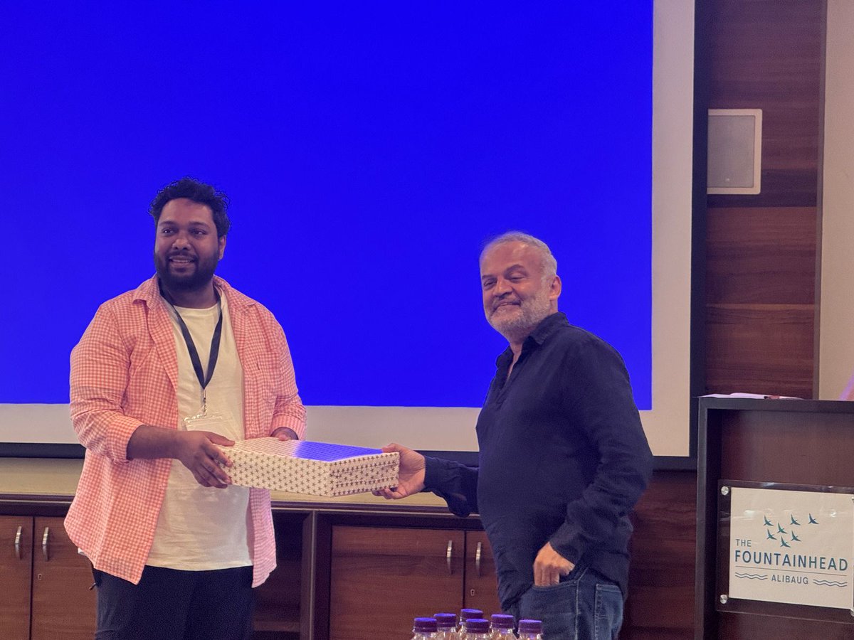 DBT_NBRC's tweet photo. We are delighted to announce that  Shashank Saxena from @urssahu  lab has secured the best poster award prize in the workshop on Molecules, Membranes &amp; Organelles held @TIFRScience Mumbai, which is part of the famous Mahabaleswar seminar series @DBTIndia @rajesh_gokhale https://t.co/p5VhcC6BbC