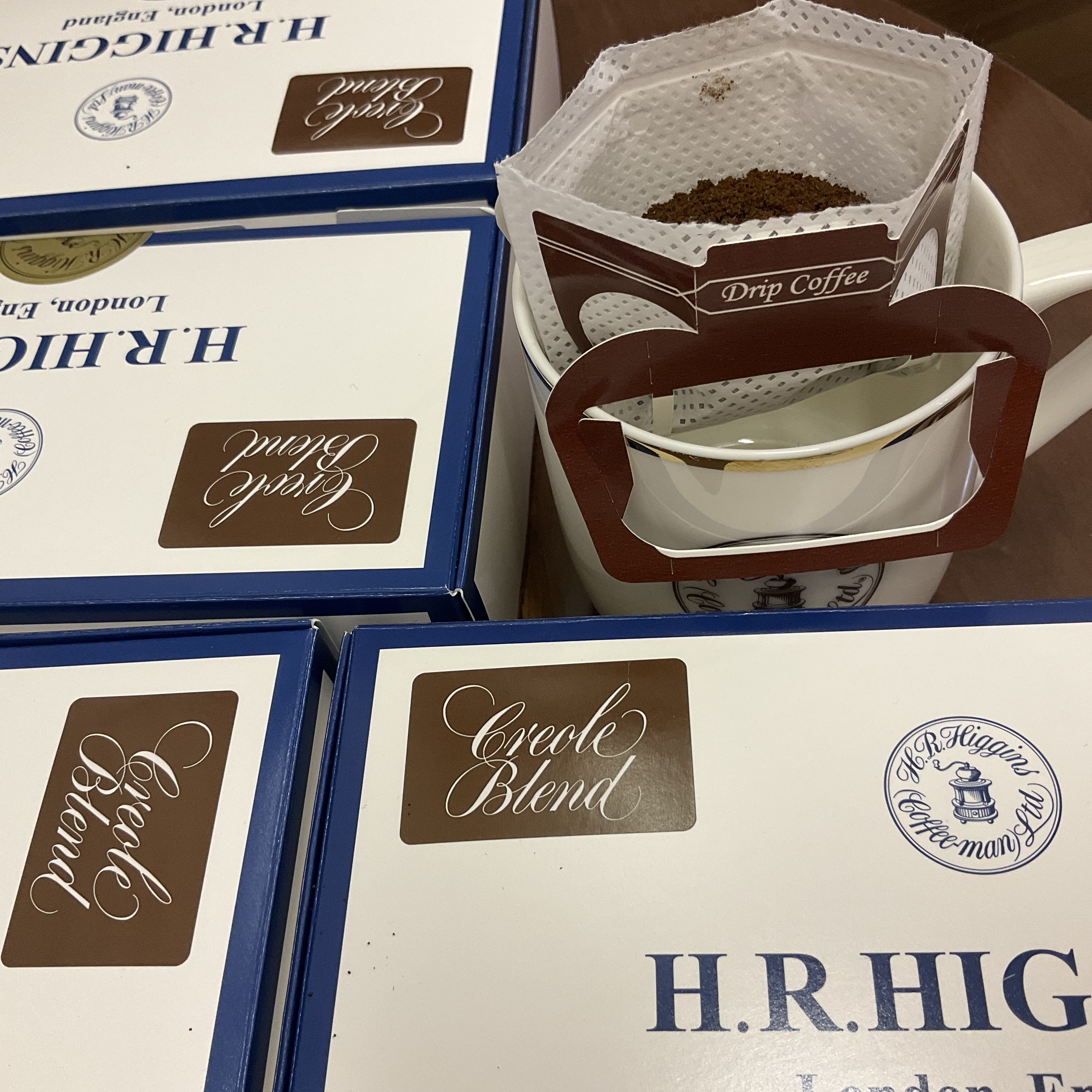 H.R.ヒギンス コーヒー＆紅茶セット バラ売り応相談 英国王室