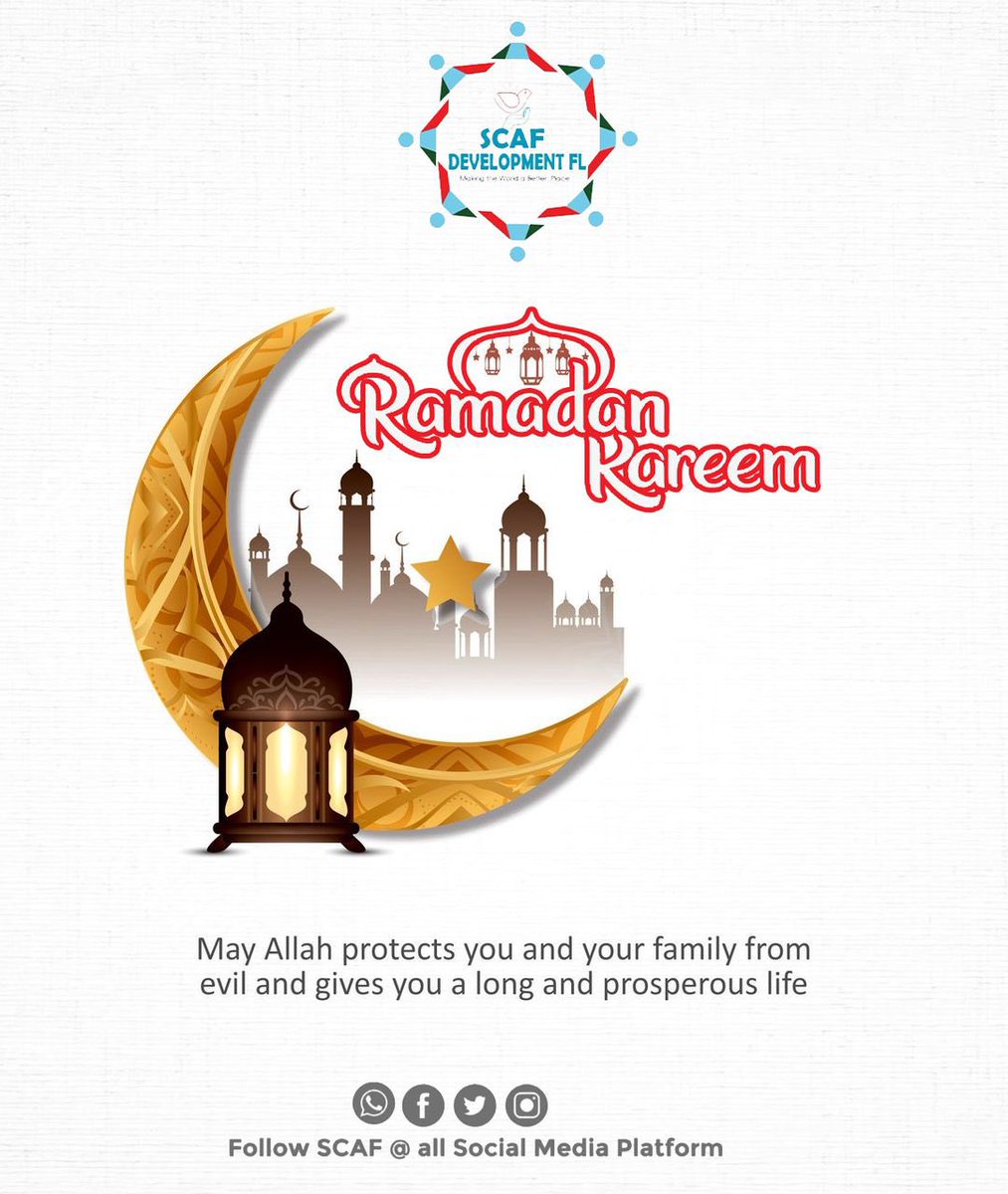 "Wishing you a peaceful and blessed Ramadan."