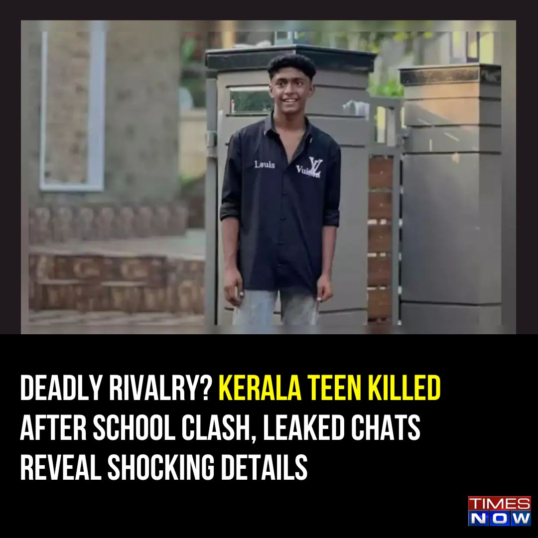 TIMES NOW on X: Deadly Rivalry? Kerala Teen Killed After School Clash,  Leaked Chats Reveal Shocking Details TNCards t.cooloWkii417  t.coaUV2zSJLFk  X