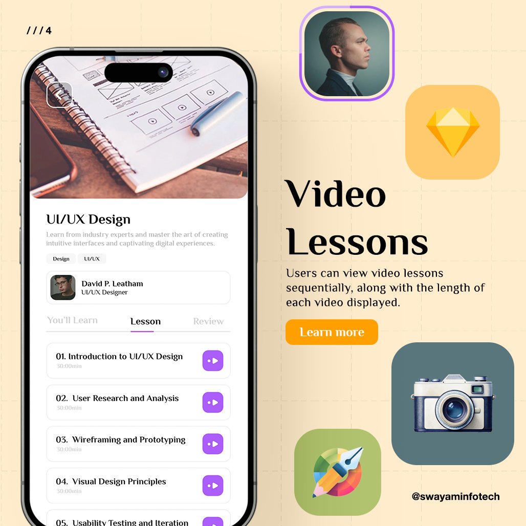 swayaminfotech's tweet image. Explore the power of online learning with our e-learning app. Introducing the Smart Learn Video Application—an innovative E-learning platform. Elevate your organization's educational experience. 
.
Visit: swayaminfotech.com/smart-learn-vi… 
.
#elearningappdevelopment #smartlearnapp
