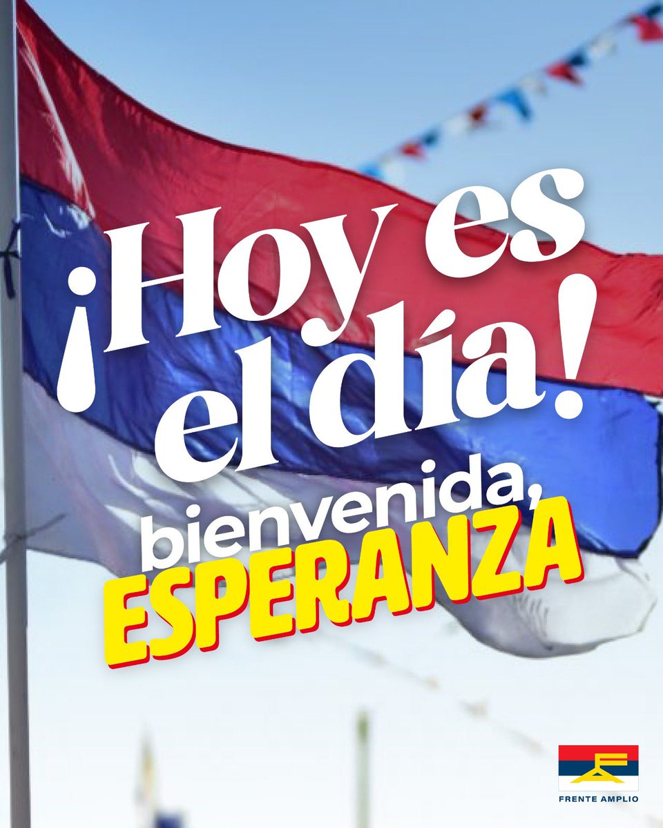 Hoy no es un día más, hoy hace cuarenta años nuestro país recuperaba la democracia luego de 12 años de dictadura.

Aquel 1 de marzo de 1985 Uruguay comenzaba una nueva etapa que hoy reivindicamos con la asunción de un nuevo gobierno frenteamplista.

Nos comprometemos a trabajar