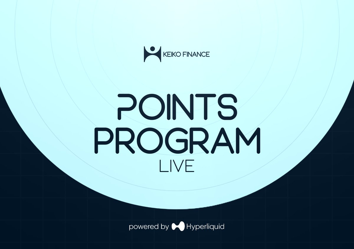 𝗜𝗻𝘁𝗿𝗼𝗱𝘂𝗰𝗶𝗻𝗴: 𝗞𝗲𝗶𝗸𝗼 𝗣𝗼𝗶𝗻𝘁𝘀 𝗣𝗿𝗼𝗴𝗿𝗮𝗺

We are delighted to announce the launch of the Keiko Points Program—a initiative designed to reward both our longstanding supporters and new members of the Keiko community.

Details below 🧵👇