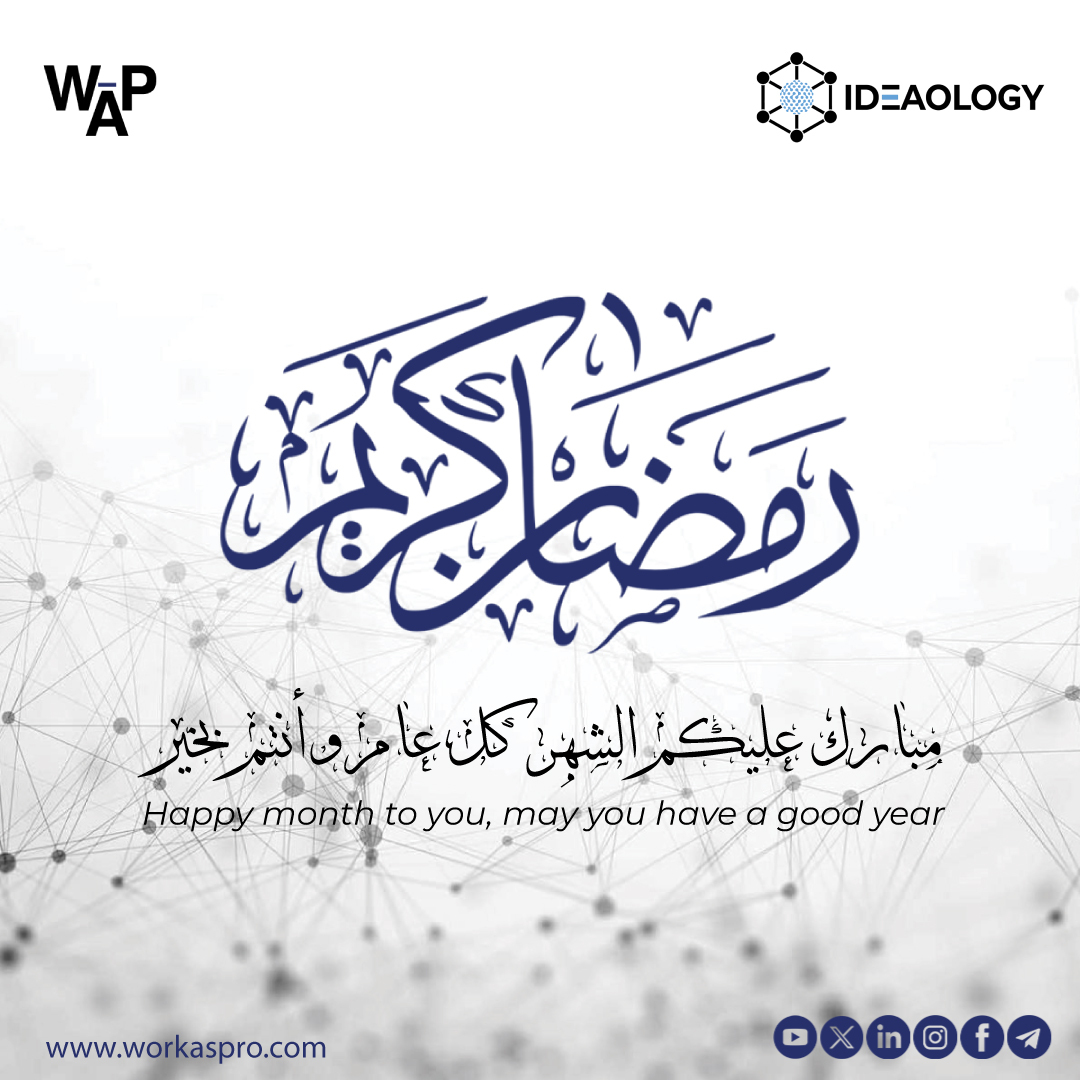 workasprotalent's tweet image. Ramadan Mubarak from our team! May your fasts be accepted and your prayers answered. Wishing you a blessed month. 

#Ramadan #RamadanGreetings #WorkAsPro