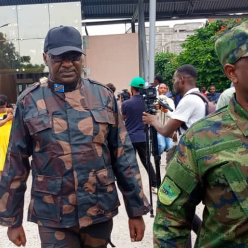 AthousandBrains's tweet photo. After over 30 years, FDLR senior commander Brig Gen Gakwerere Ezechie was arrested during the fall of Goma to M23, and he is now being handed over to Rwanda to face justice.

He is linked to the Genocide against the Tutsi including the murder of the last Queen Rosalie Gicanda. https://t.co/dEn6zdKwnx
