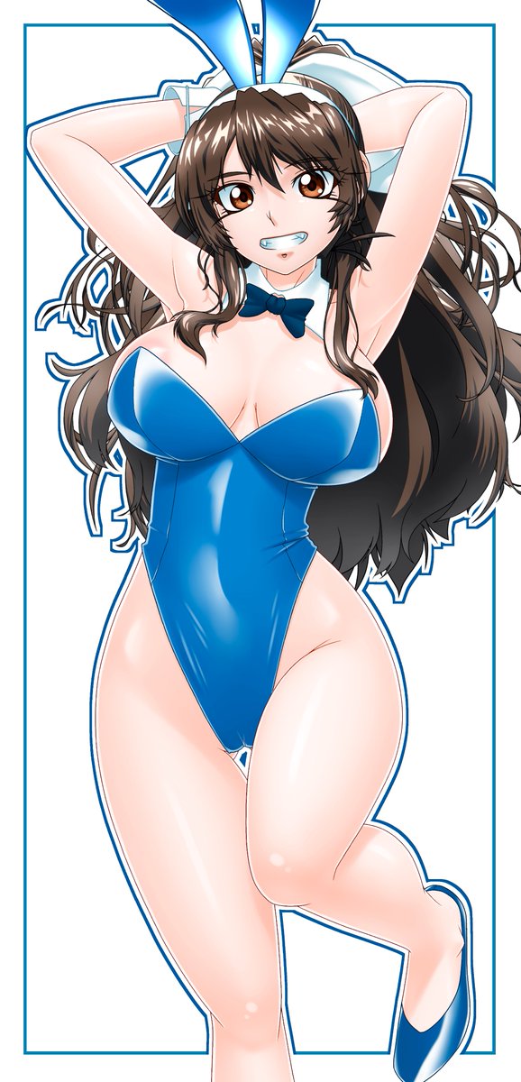 トレンドに足柄さんが上がってたので過去絵あげようと思ったら正装の足柄さんが無かった(ワイルドダロウガラさんバニガラさんガラダッチャさん仮面ガラさん) 