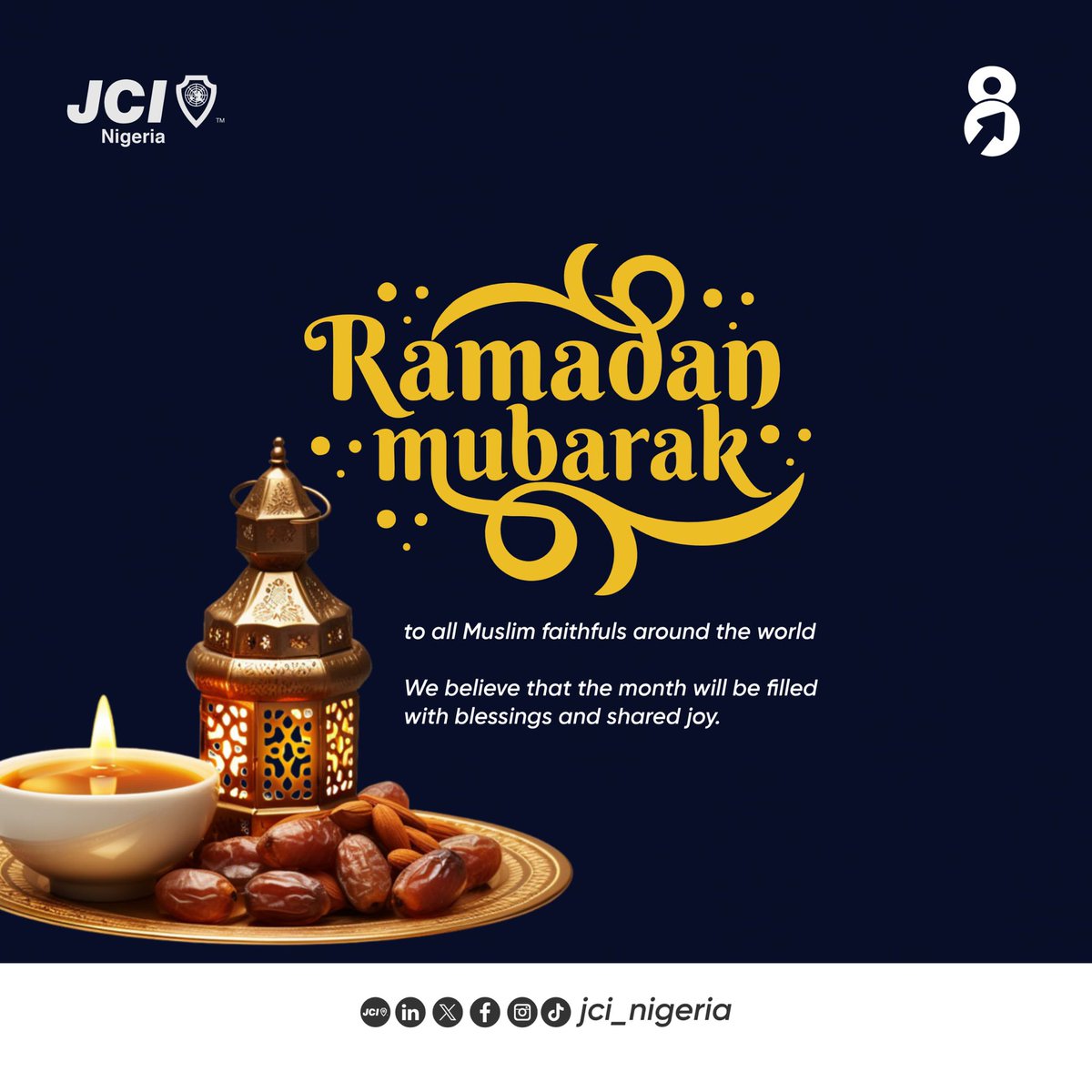 As the holy month begins, we extend our heartfelt wishes to all Muslim faithful around the world. May this season of reflection, devotion, and generosity bring you endless blessings, peace, and shared joy.

#ELV8
#JCINigeria
#RamadanMubarak