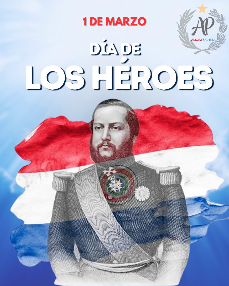 Cada 1 de marzo se celebra en Paraguay el Día Nacional de los Héroes para recordar la muerte del Mariscal Francisco Solano López, que se produjo esa fecha pero en el año 1870 y que significó el final de la Guerra contra la Triple Alianza.

El Día Nacional de los Héroes fue